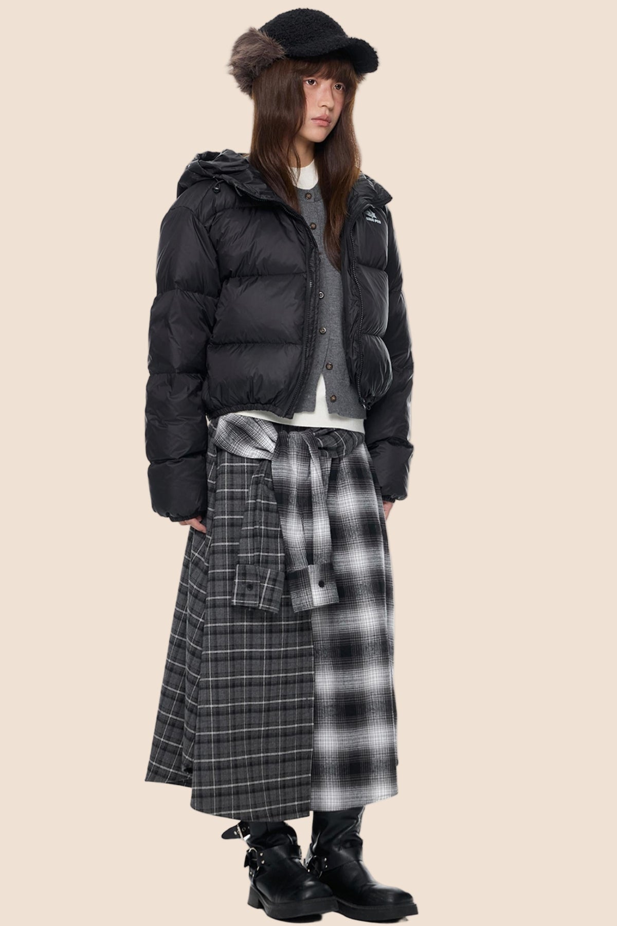 Winter Stand-Up Duck Down Jacket