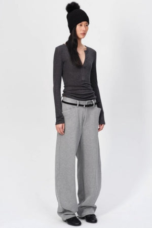 Winter Tencel Wool Slim Top