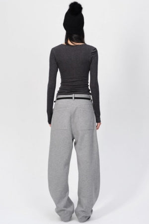 Winter Tencel Wool Slim Top