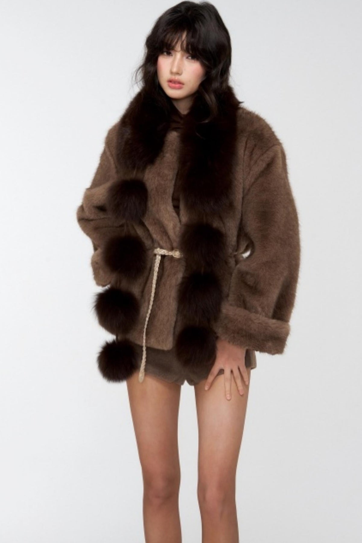 Winter Warm Fox Fur Scarf