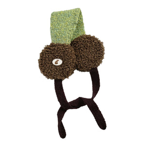 Winter Wool Lace-Up Earmuffs