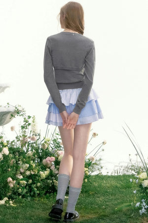 Wisteria Valley Retro Knit Top Set-Up
