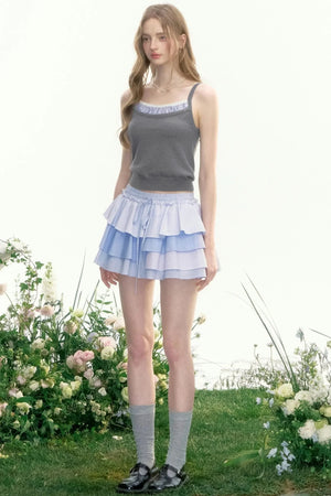 Wisteria Valley Retro Knit Top Set-Up