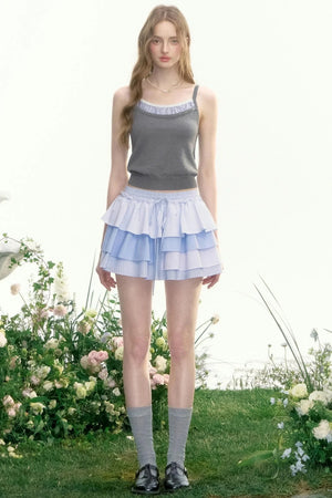 Wisteria Valley Retro Knit Top Set-Up