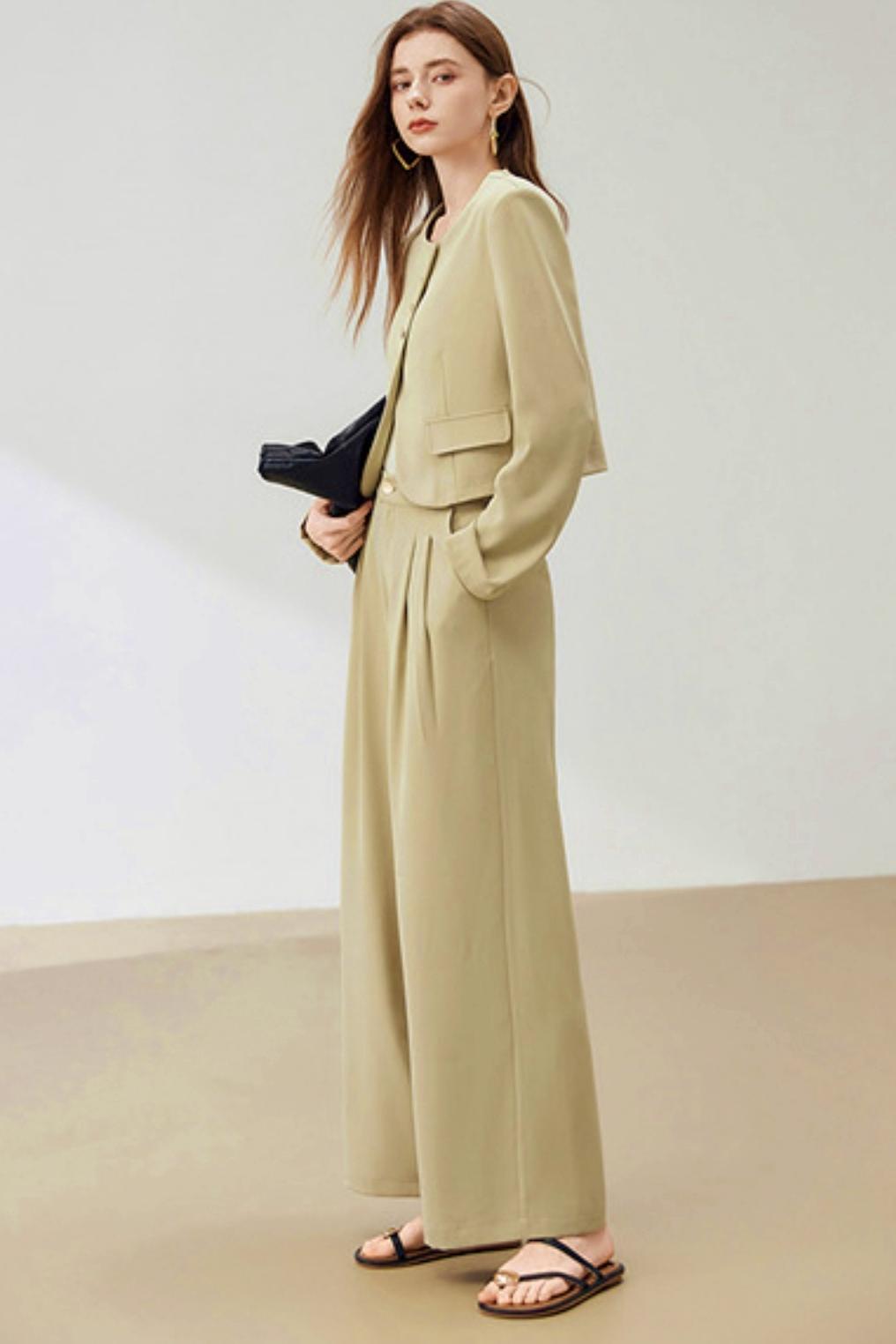 Women's Elegant Slacks Suit Set