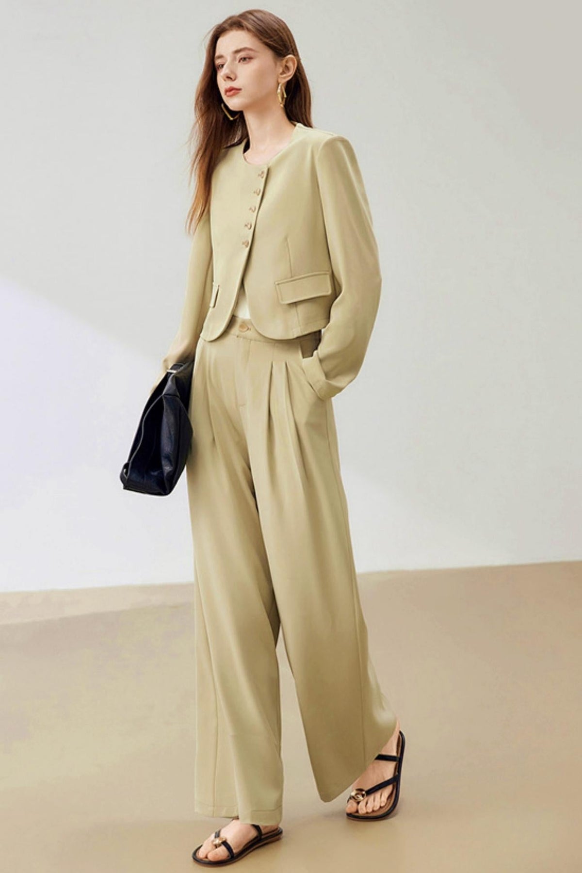 Women's Elegant Slacks Suit Set