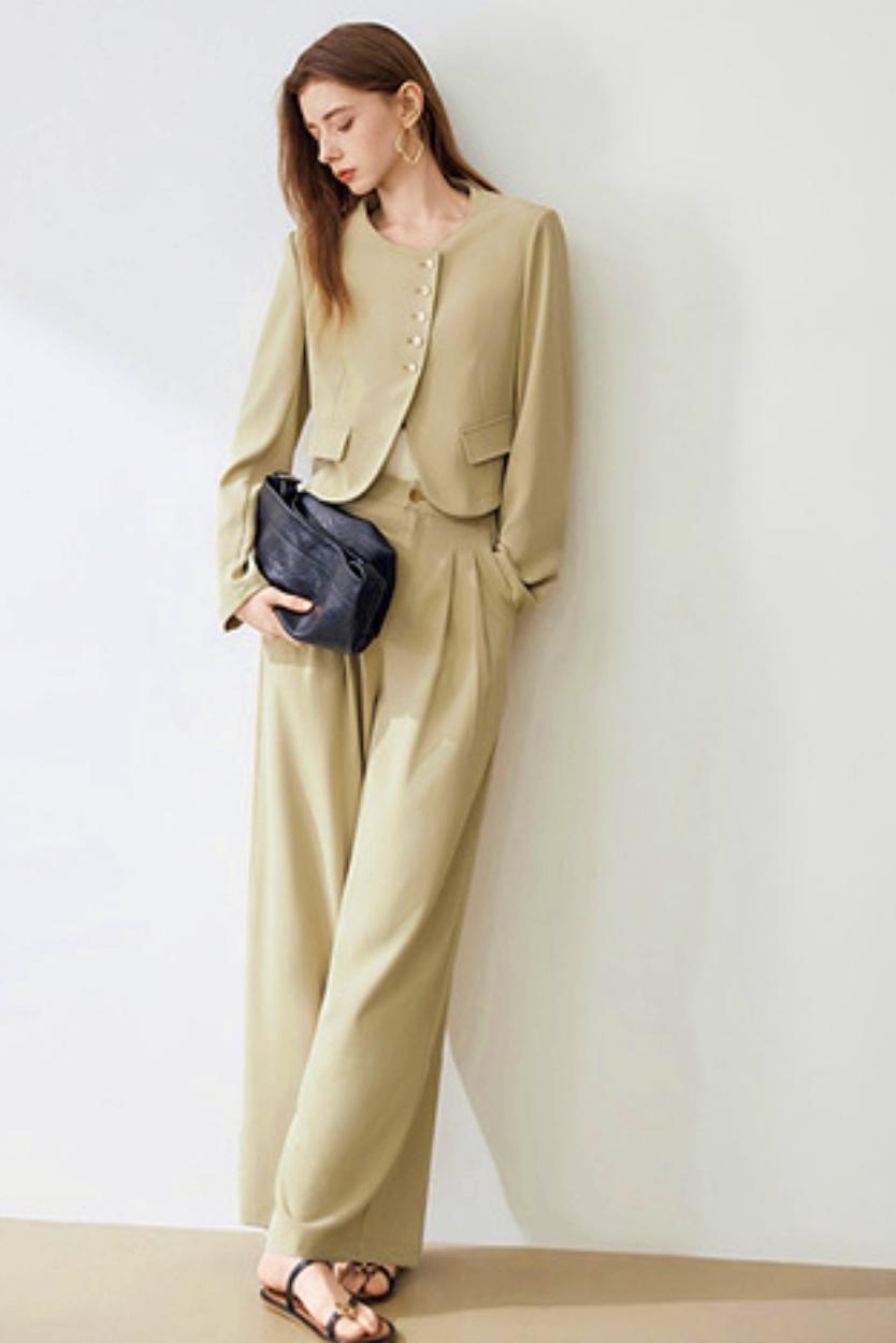 Women's Elegant Slacks Suit Set