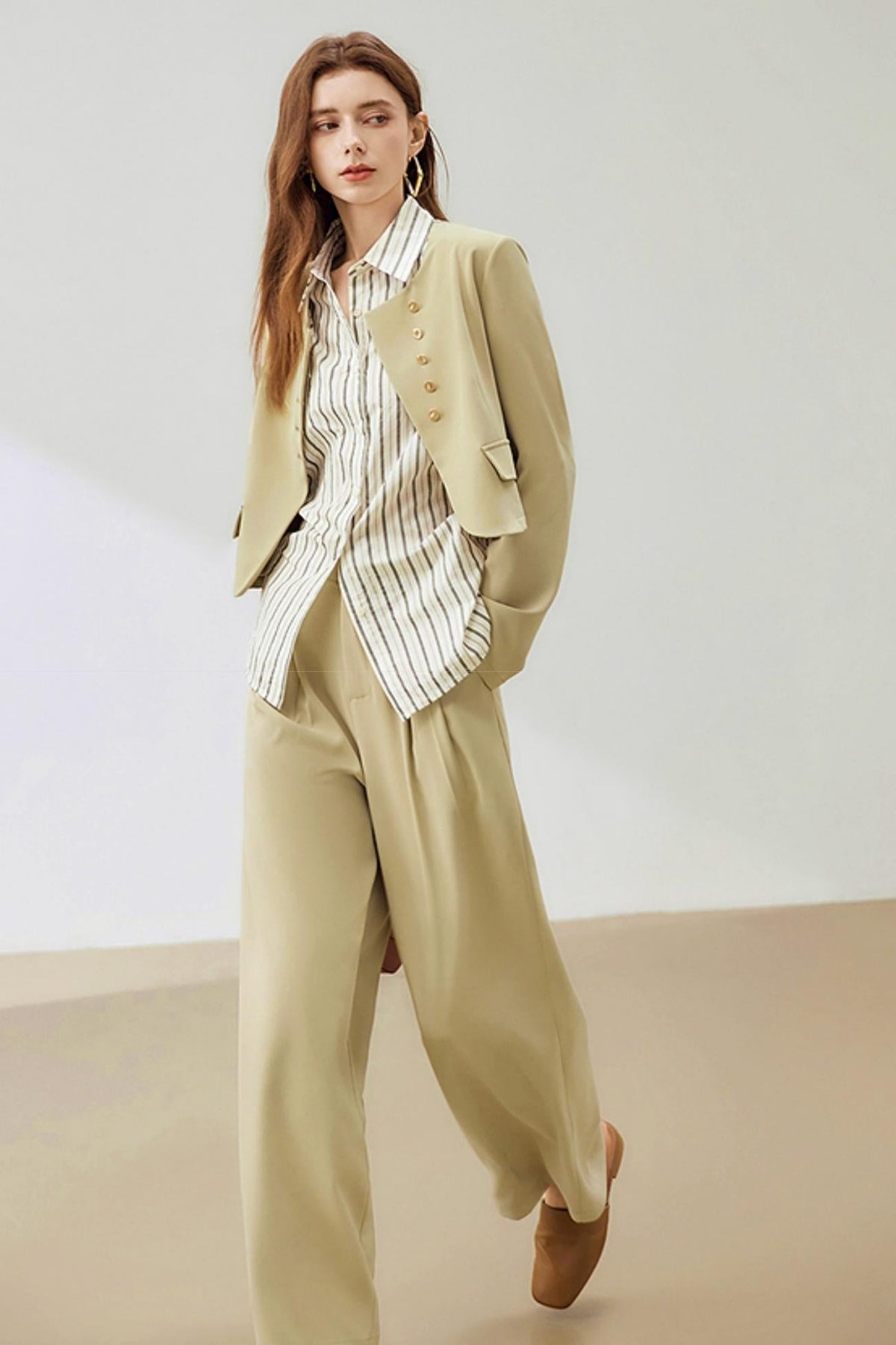 Women's Elegant Slacks Suit Set