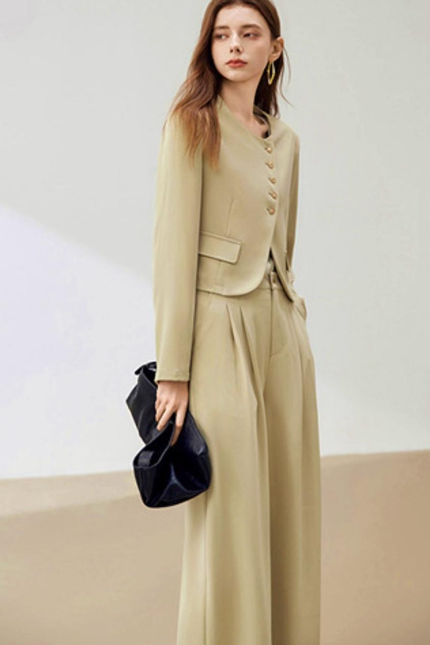 Women's Elegant Slacks Suit Set