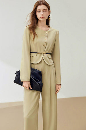 Women's Elegant Slacks Suit Set
