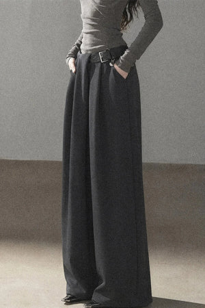 Women's Loose Wide-Leg Trousers