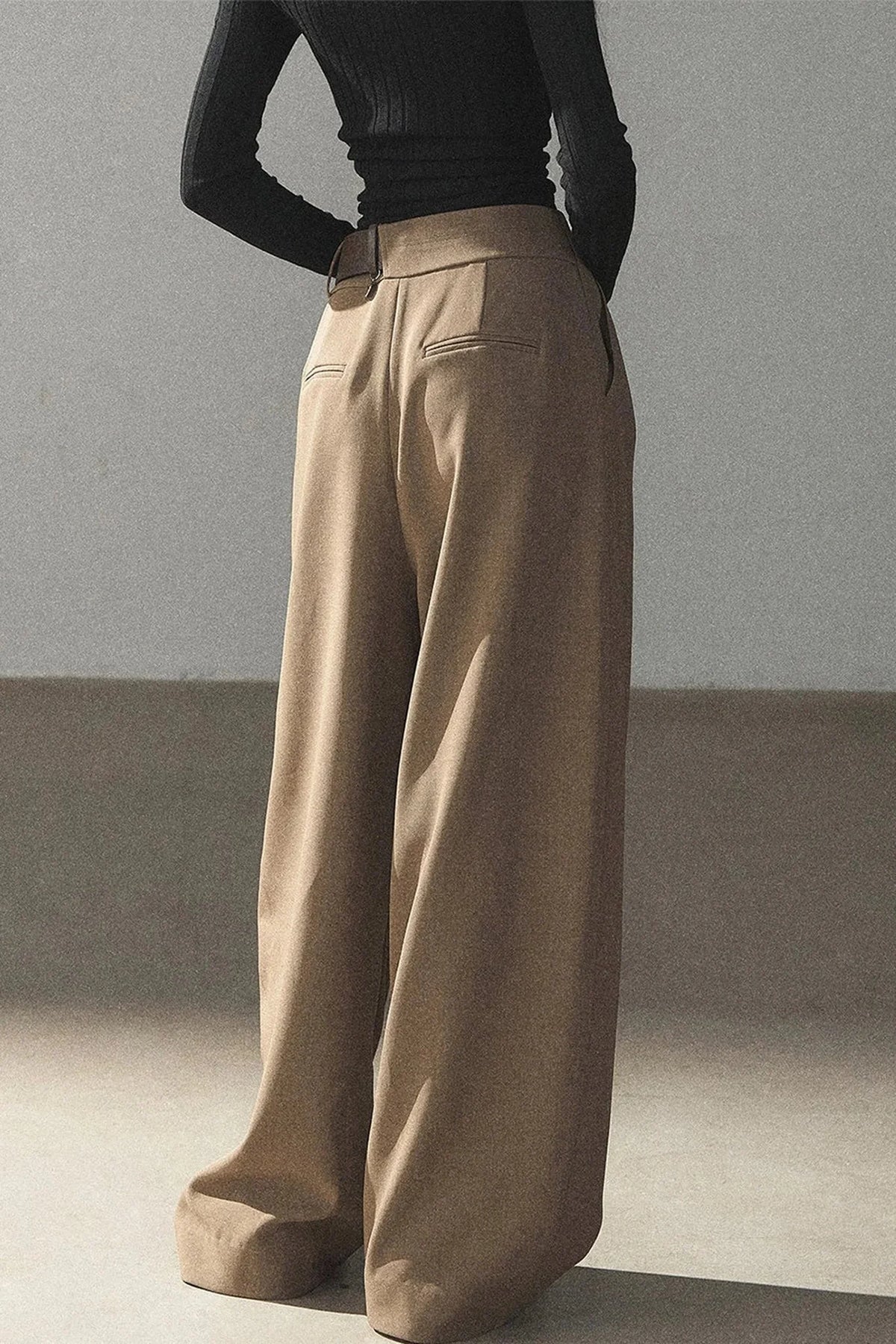 Women's Loose Wide-Leg Trousers