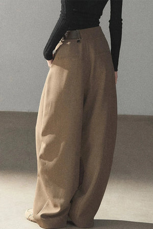 Women's Loose Wide-Leg Trousers