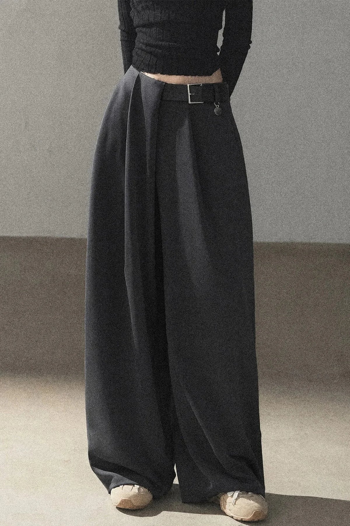 Women's Loose Wide-Leg Trousers