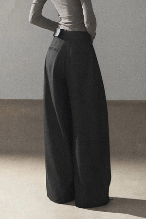 Women's Loose Wide-Leg Trousers