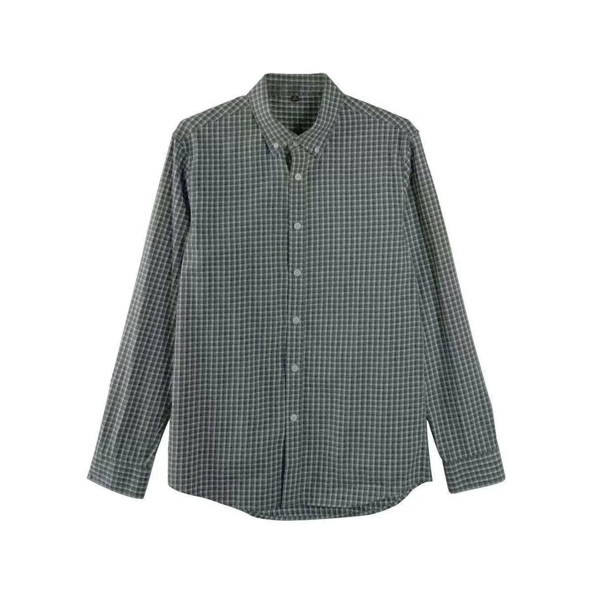 Wool Argyle Knit Cardigan Shirt Set-Up