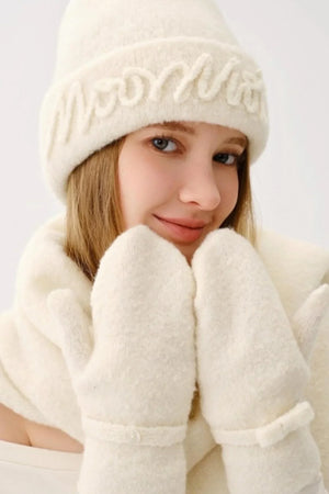 Wool Blend Knitted Set-Up