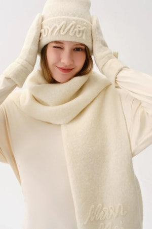 Wool Blend Knitted Set-Up