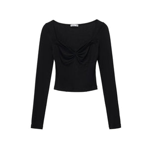 Wool Blend Lace Top