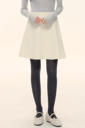 Wool Blend Lapel Fur Collar Coat Set-Up