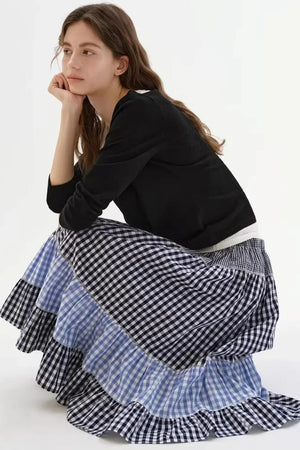 Wool Blend Off-Shoulder Top