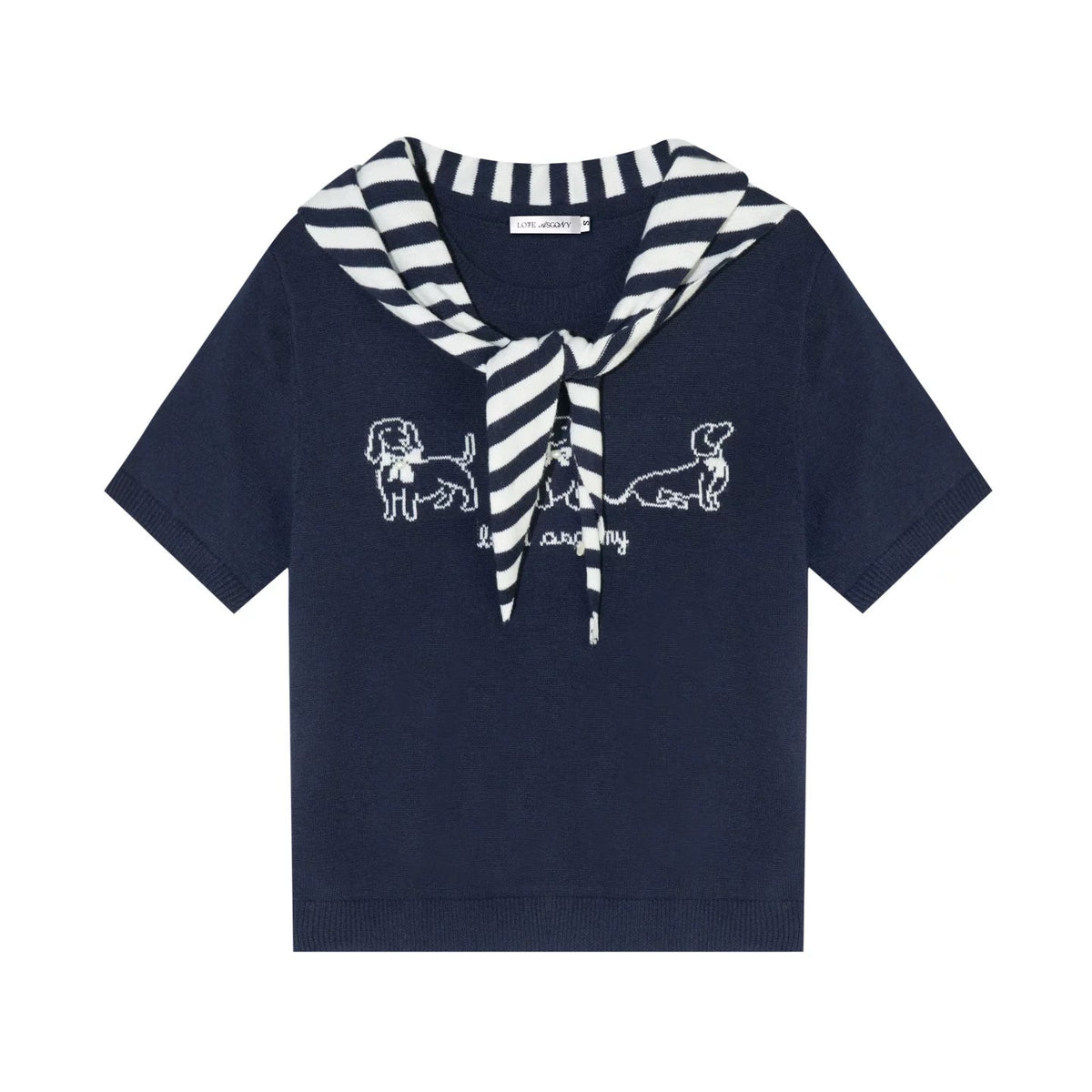 Wool Blend Puppy Sweater Set