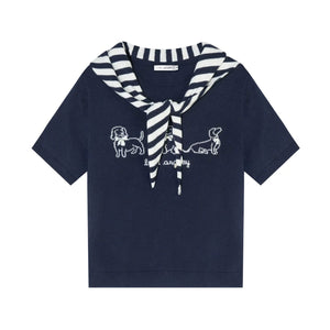 Wool Blend Puppy Sweater Set