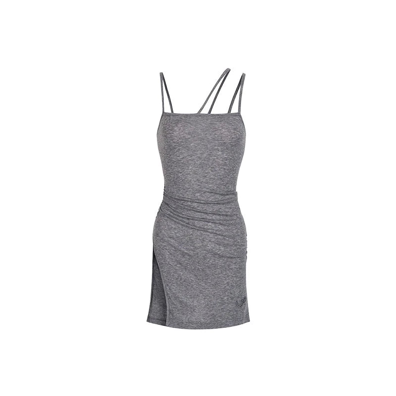 Wool Camisole Midi Dress