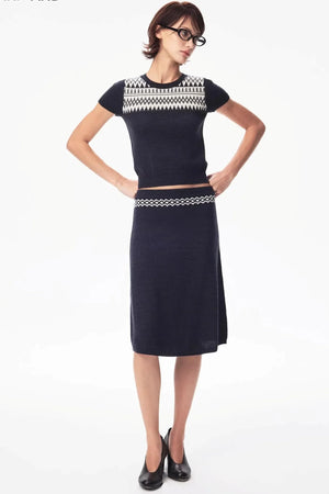 Wool Fair Isle Knit Set-Up