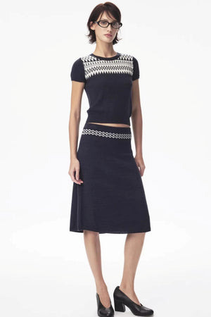 Wool Fair Isle Knit Set-Up