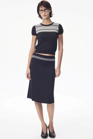 Wool Fair Isle Knit Set-Up