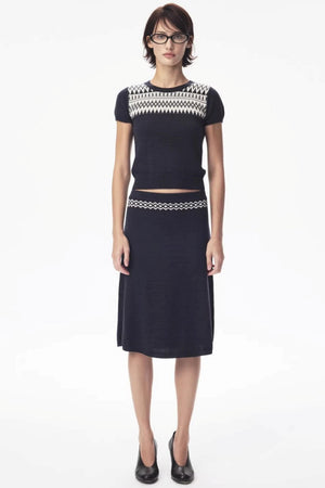 Wool Fair Isle Knit Set-Up