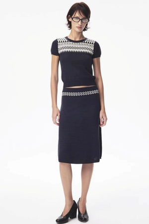 Wool Fair Isle Knit Set-Up