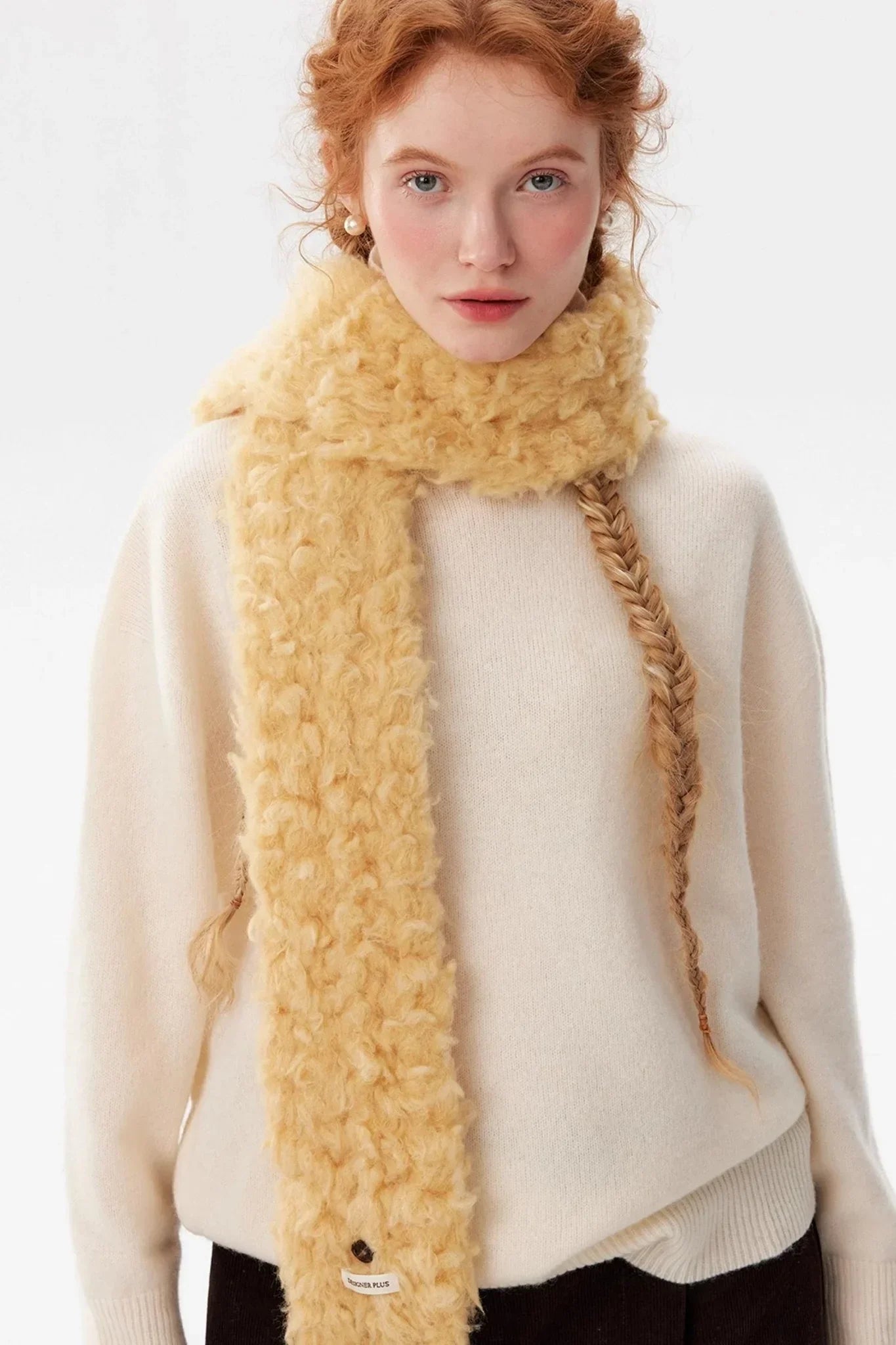 Wool Knitted Scarf