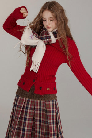 Wool Roll-Neck Sweater Tops