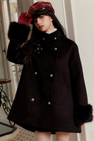 Woolen Cloak Winter Coat