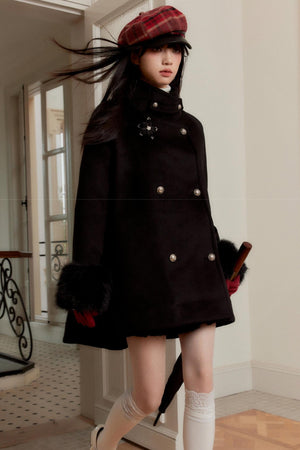 Woolen Cloak Winter Coat