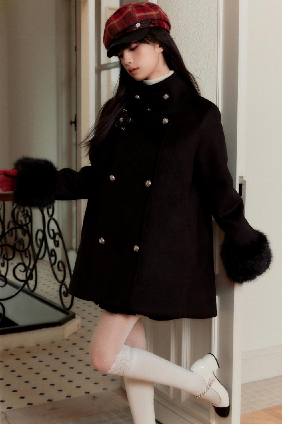 Woolen Cloak Winter Coat