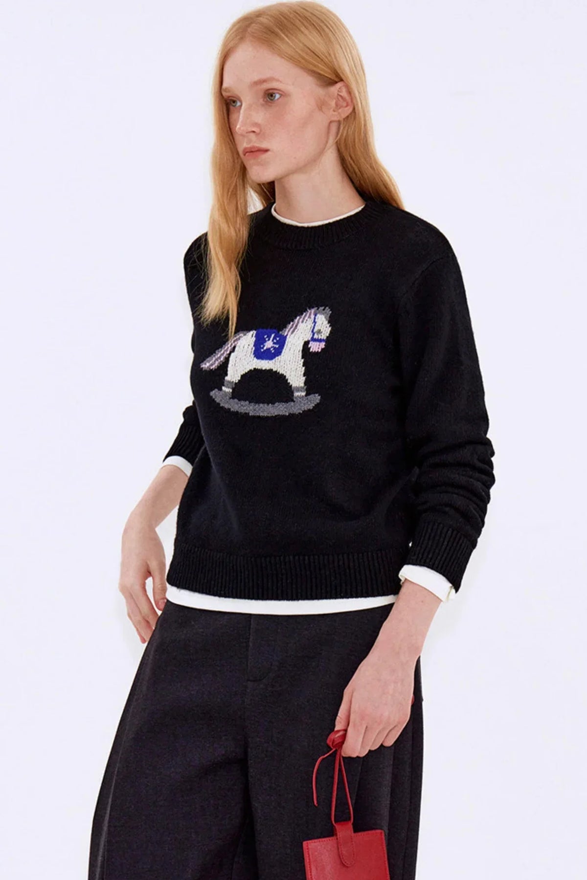 Year of the Horse Jacquard Sweater