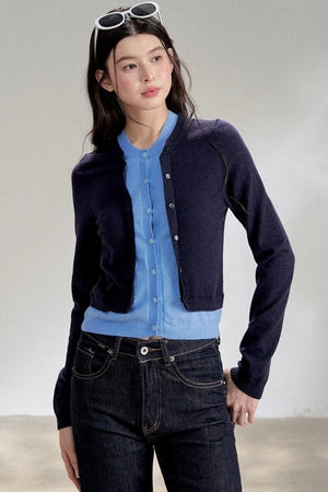 Yellow Knitted Cardigan