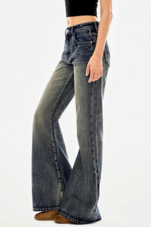 Yellow Mud-Dyed Gradient Pants