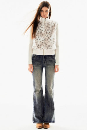Yellow Mud-Dyed Gradient Pants