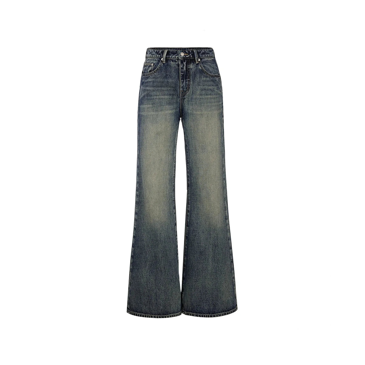 Yellow Mud-Dyed Gradient Pants