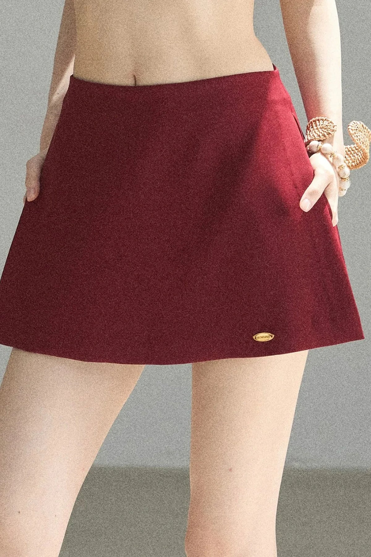 Youthful A-Line Puffy Skirt