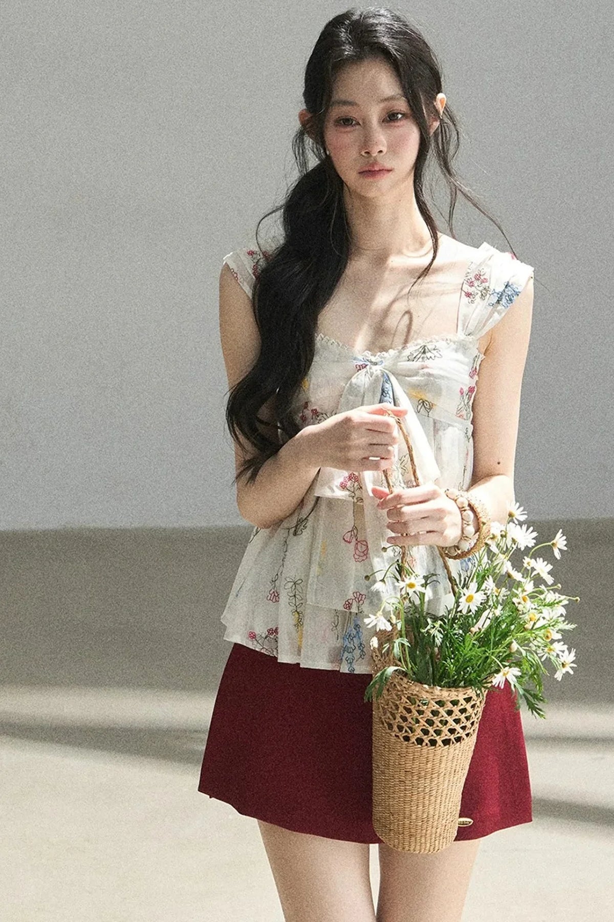 Youthful A-Line Puffy Skirt