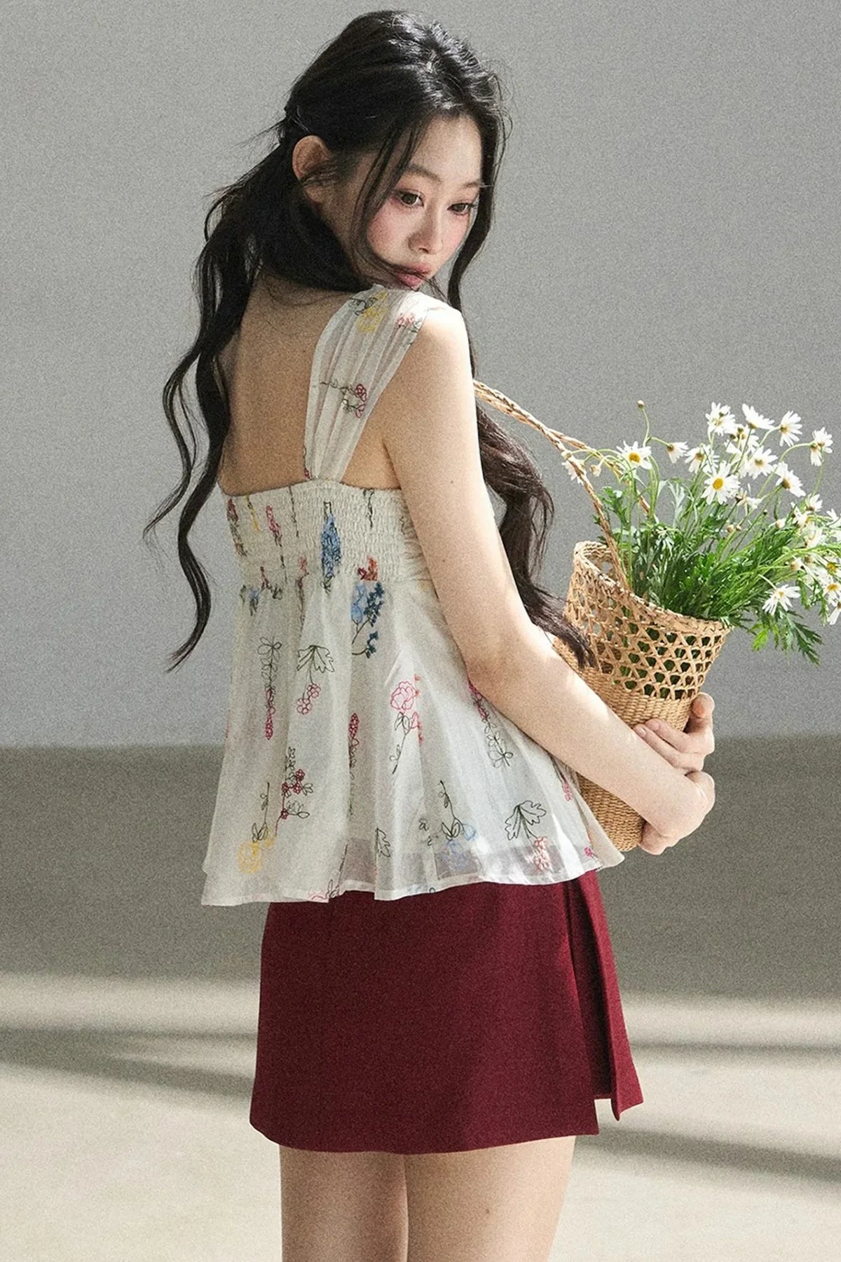 Youthful A-Line Puffy Skirt