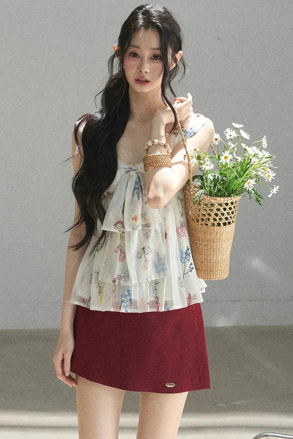 Youthful A-Line Puffy Skirt