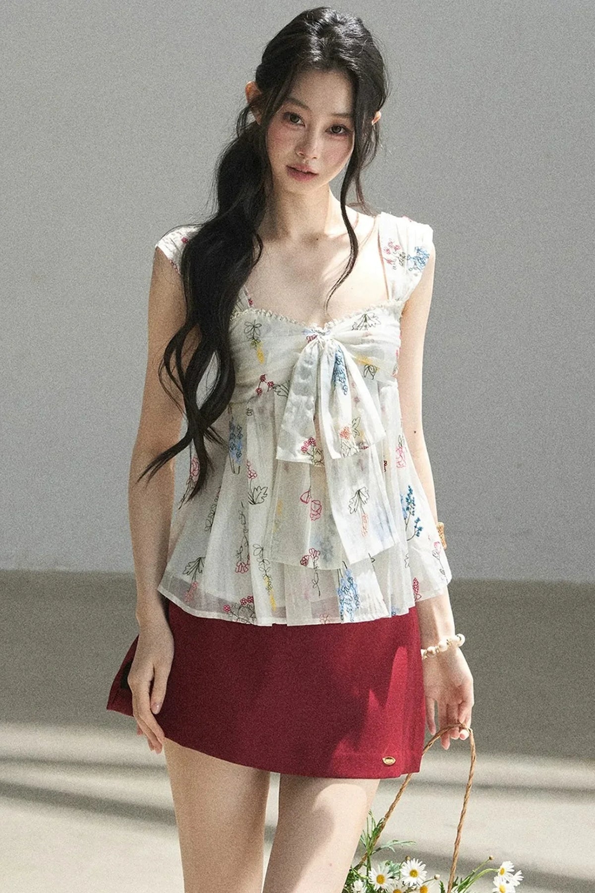 Youthful A-Line Puffy Skirt