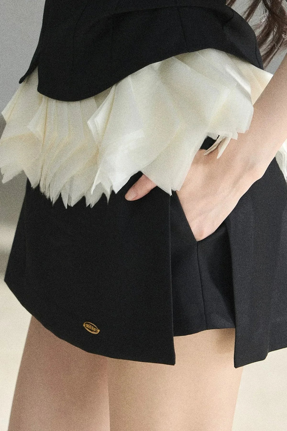 Youthful A-Line Puffy Skirt