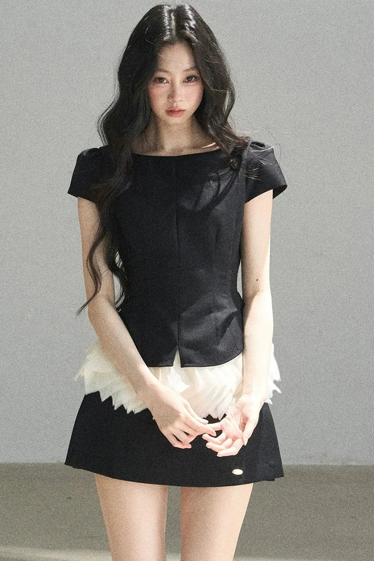 Youthful A-Line Puffy Skirt